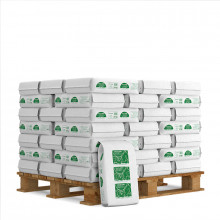 Pallet middelgrof landbouwzout 40 zakken 25 kg